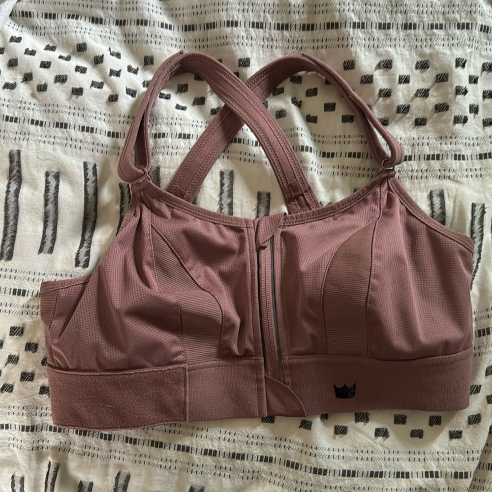 Shefit ultimate sports bra sz Luxe color Rose Taupe